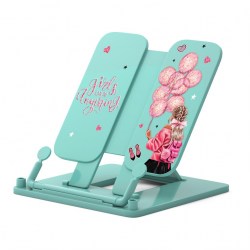 Подставка для книг ErichKrause 58075 "Girly Day" мятная пластиковая