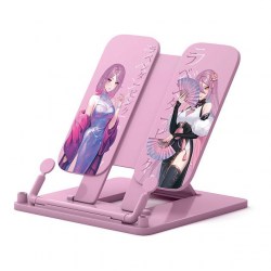 Подставка для книг ErichKrause 61548 "Manga" розовая пластиковая