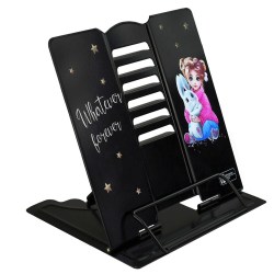 Подставка для книг Феникс 69349 "Девочка и зайка" металл