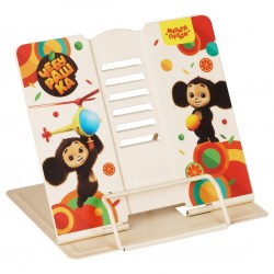 Подставка для книг Мульти-Пульти ЧБ_53174 "Чебурашка" регулируемый угол наклона, маталлич. 357571