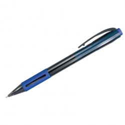 Ручка авт. Berlingo CBm_70502 синяя "SI-400" 0,7мм, грип 242243