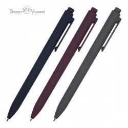 Ручка авт. Bruno Visconti 20-0101 "SoftClick Original" синяя 0,7мм
