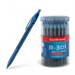 Ручка авт. ErichKrause 46764 R-301 синяя Original Matic 0,7мм