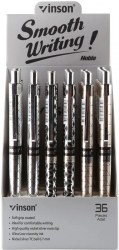Ручка авт. Vinson 7031 "Smooth writing" синяя 0,7мм масл. чернила