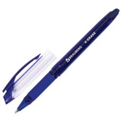 Ручка Brauberg 143333 пиши-стирай "X-ERASE" синяя 0,7мм
