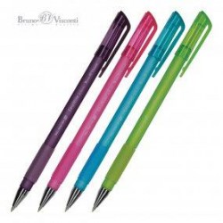 Ручка Bruno Visconti 20-0042 "EasyWrite.CREATIVE" синяя 0,5мм шариковая, цветной корпус