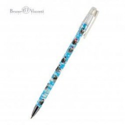 Ручка Bruno Visconti 20-0215/03 "HeppyWrite.Пингвины" синяя 0,5мм
