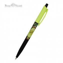 Ручка Bruno Visconti 20-0241/62 "HappyClick.Avocado Style" синяя 0,5мм