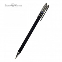 Ручка Bruno Visconti 20-0265 "PointWrite. Black" синяя 0,38мм