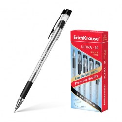 Ручка черная ErichKrause 19614 ULTRA-30 0,7мм