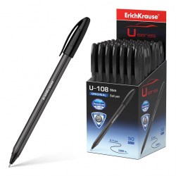Ручка черная ErichKrause 47596 U-108 Original Stick 1,0мм
