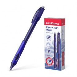 Ручка ErichKrause 47981 Magic гелевая авт. пиши-стирай синяя 0,5мм 