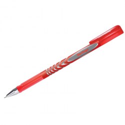 Ручка гелевая Berlingo CGp_50118 красная "G-Line" 0,5мм, игольчатый стержень