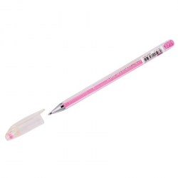 Ручка гелевая Crown HJR-500P 0,8мм розовая пастель 290188