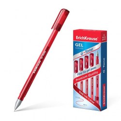 Ручка гелевая ErichKrause 17811 красная G-Tone 0,5мм