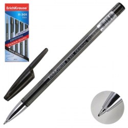 Ручка гелевая ErichKrause 42721 черная R-301 Originai Gel 0,5мм