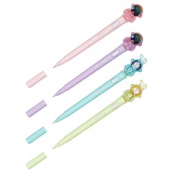 Ручка-игрушка MESHU MS_51315 "Spaceheroes" синяя, 0,5мм, светящаяся 353739