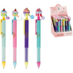 Ручка-игрушка MESHU MS_60980 "Sweets" синяя, 0,5мм 315683