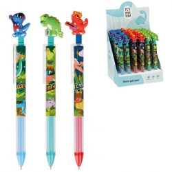 Ручка-игрушка MESHU MS_61055 "Dinosaurs" синяя, 0,5мм 315690