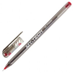 Ручка красная Pensan 143384 "My-Tech" масляная 0,7мм