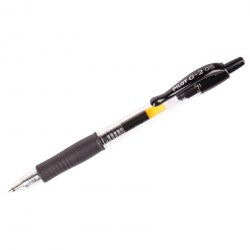 Ручка Pilot BL-G2-5-B гелевая авт. 0,5мм черная 028684