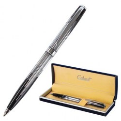 Ручка подар. Galant 141014 "Offenbach" РШ 0,7мм, синие чернила, корпус серебристый с черным