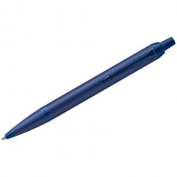 Ручка подар.  IM Professionals РШ Monochrome Blue синяя, 1мм 2172966 /Parker/ 350523
