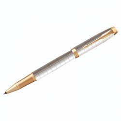 Ручка подар. IM Роллер Premium Pearl GT 0,8мм черная 2143646 /Parker/ 323751