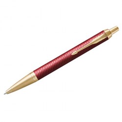 Ручка подар.  IM РШ Premium Red GT 1,00мм синяя, кнопочн. 2143644 /Parker/