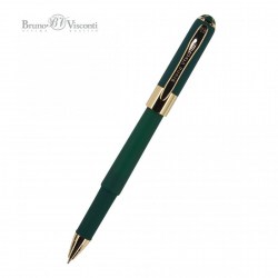 Ручка шариковая Bruno Visconti 20-0125/03 "Monaco" синяя 0,5мм зеленый корпус