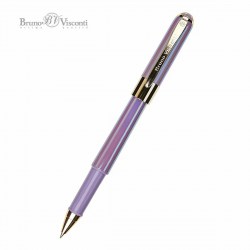 Ручка шариковая Bruno Visconti 20-0125/82 "Monaco.Pearl" синяя 0,5мм лавандовый корпус