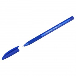 Ручка синяя Berlingo CBp_03600 "Triangle Fine" 0,3мм шариковая, трехгран., грип 358601