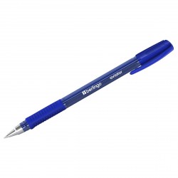 Ручка синяя Berlingo CBp_07510 "Aviator" 0,7мм шариковая, грип 360710