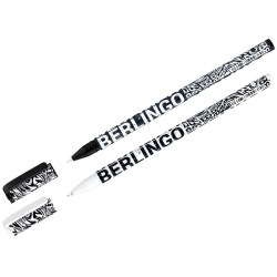 Ручка синяя Berlingo CBp_07S01 "Monochrome" 0,7мм, корпус ассорти 333019