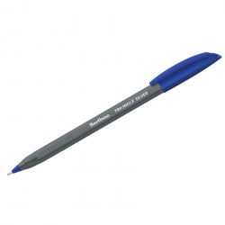 Ручка синяя Berlingo CBp_10792 "Triangle Silver" 1,0мм шариковая, корпус трехгран. ассорти 206169