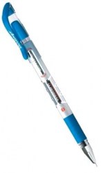 Ручка синяя Berlingo CBp_50822 Western 0,5мм, рез.грип 223701