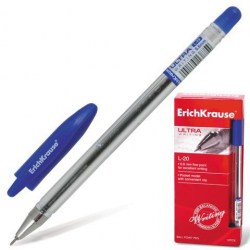 Ручка синяя ErichKrause 13875 Ultra L-20 0,7мм, масляная основа