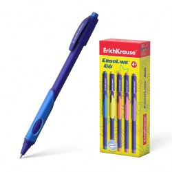 Ручка синяя ErichKrause 41540/41539 ErgoLine 0,7 мм