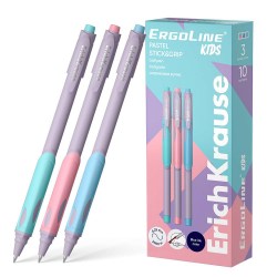 Ручка синяя ErichKrause 62037 ErgoLine 0,5 мм