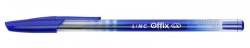 Ручка синяя Linc Offix 1500FW 1,0мм одноразовая 070858
