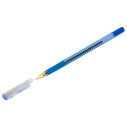 Ручка синяя MunHwa MC Gold BMC07-02 масляная 0,7мм рез/упор 229550