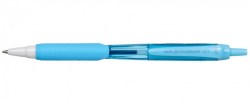 Ручка Uni SXN-101-07FL авт. синий, 0,7мм, рез/упор, Jetstream корпус бирюза 120285