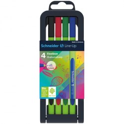 Ручки капилярные  4цв. Schneider 191094 "Line-Up" 04мм 255694