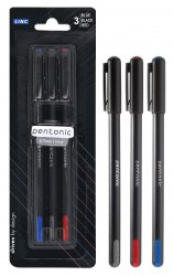 Ручки шариковые  3цв. Linc PENTONIC  7024/3/ASST  0,7мм 209374