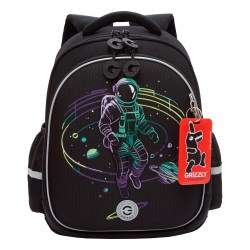 Рюкзак Grizzly RAz-587-6 черный-бирюзовый