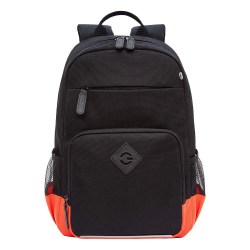 Рюкзак Grizzly RB-455-1/2 черный-оранжевый