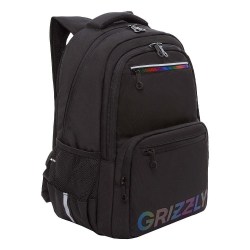 Рюкзак Grizzly RB-554-2/2 черный-голографический