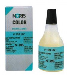 Штемпельная краска 199UVD 50мл,универсальная невидимая, на спиртовой основе Noris 2573