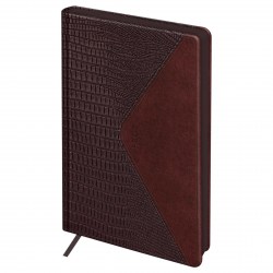 СКИДКА 20% Ежедневник 2026г. БиДжи DdА4_09606 "Reptile. Burgundy" А4, 176л., бургунди
