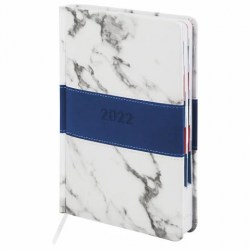 СКИДКА 50% Ежедневник 2022г. Galant 112943 "Athens" А5 под кожу, синий